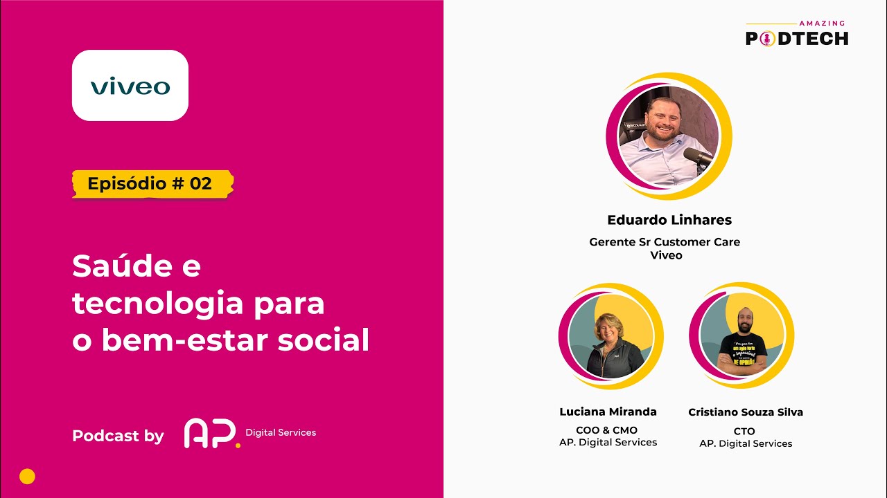 Saúde e tecnologia para o bem-estar social com Viveo