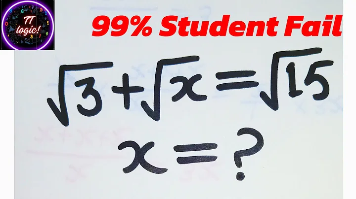 A Nice Math Olympiad Algebra Problem | Can you solve this?