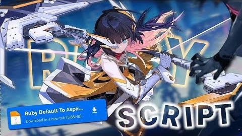 SCRIPT SKIN RUBY ASPIRANTS NEW PATCH!