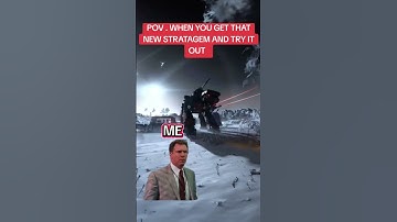 EVERY HELLDIVER WHEN YOU GET A NEW STRATAGME #helldivers2 #helldivers #gamers #xbox #GAMING #PC #ps5