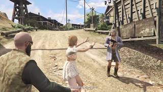 GTA V - Random Event #9 (Hitch Lift From San Chianski Mountain Range)