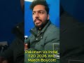 The Real Reason Behind Pakistan's Boycott