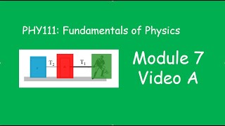 PHY 111 Module 7A Lecture Video