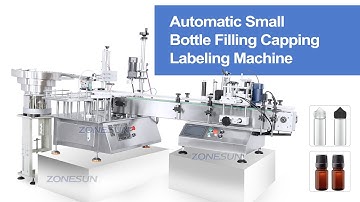 How To Use ZS-AFCL2 Desktop Automatic Small Bottle Filling Line
