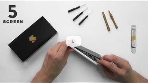 iPhone 5 Screen Replacement How to Video - Screasy.com