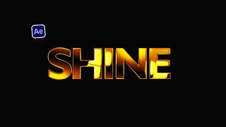 Famous TEXT & LOGO Reflection Map 100% in After Effects (NO IMAGE NO PLUGIN) Wealth