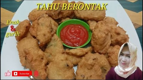 Thumbnail of CARA MEMBUAT TAHU BERONTAK KRISPI DILUAR LEMBUT DIDALAM