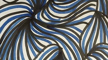 Easy illustration art work 🍀|Zentangle art ideas#artforbeginners #zentangle #relaxingart#satisfyling