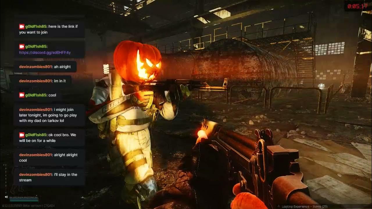 Tarkov Halloween event!!! Pumpkin head. YouTube