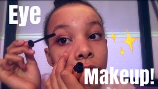 Glam Eye Makeup Look Chloe Minteh