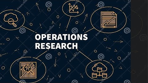 MTH601 lecture 03 | Operational research
