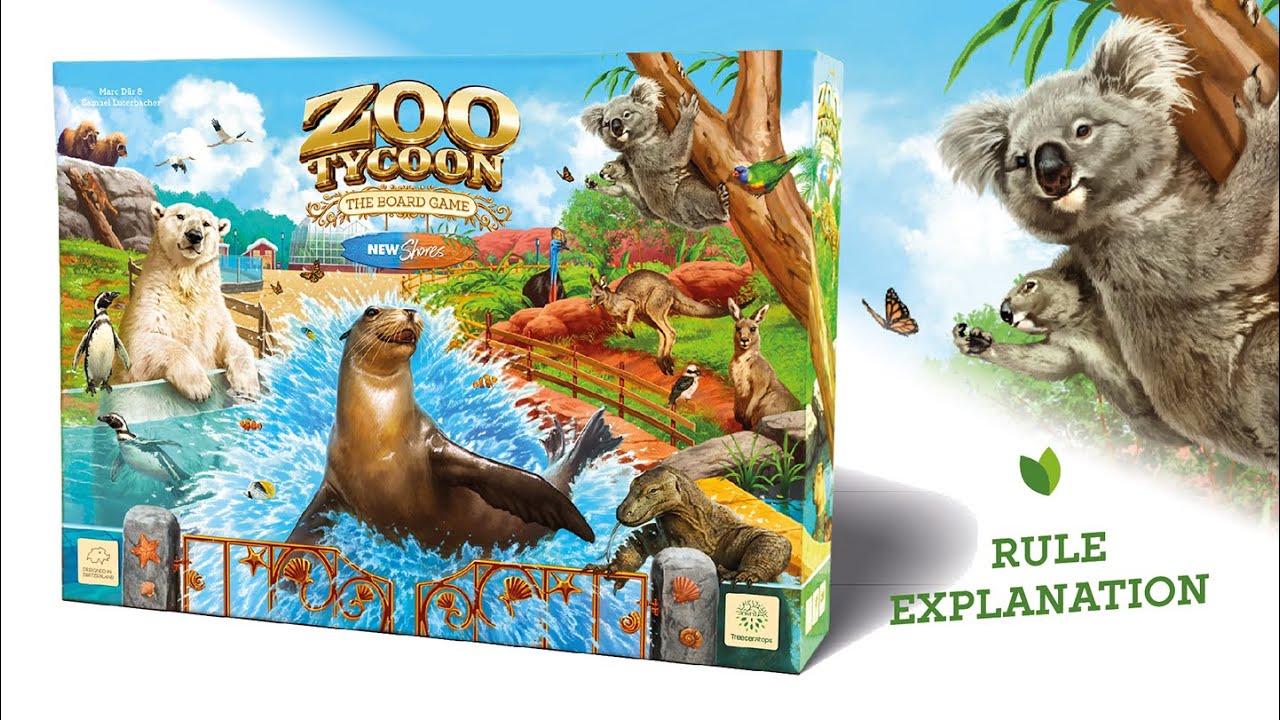 Zoo Tycoon: The Board Game - New Shores / Rule explanation