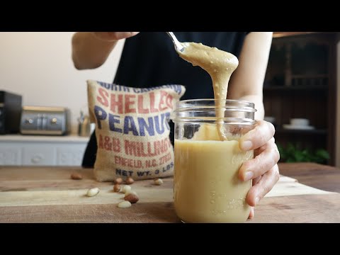 세상에서 제일 쉬운 견과류 버터 만들기 | 고소한 넛버터 3종과 타히니 | How to make almond, peanut and mixed nuts butter + tahini