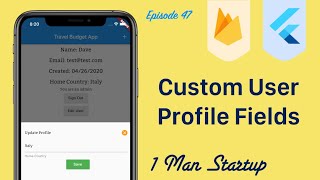 Famous (Ep 47) Flutter: How to Add Custom User Profile Fields & Admin User Type With Firestore Net Worth
