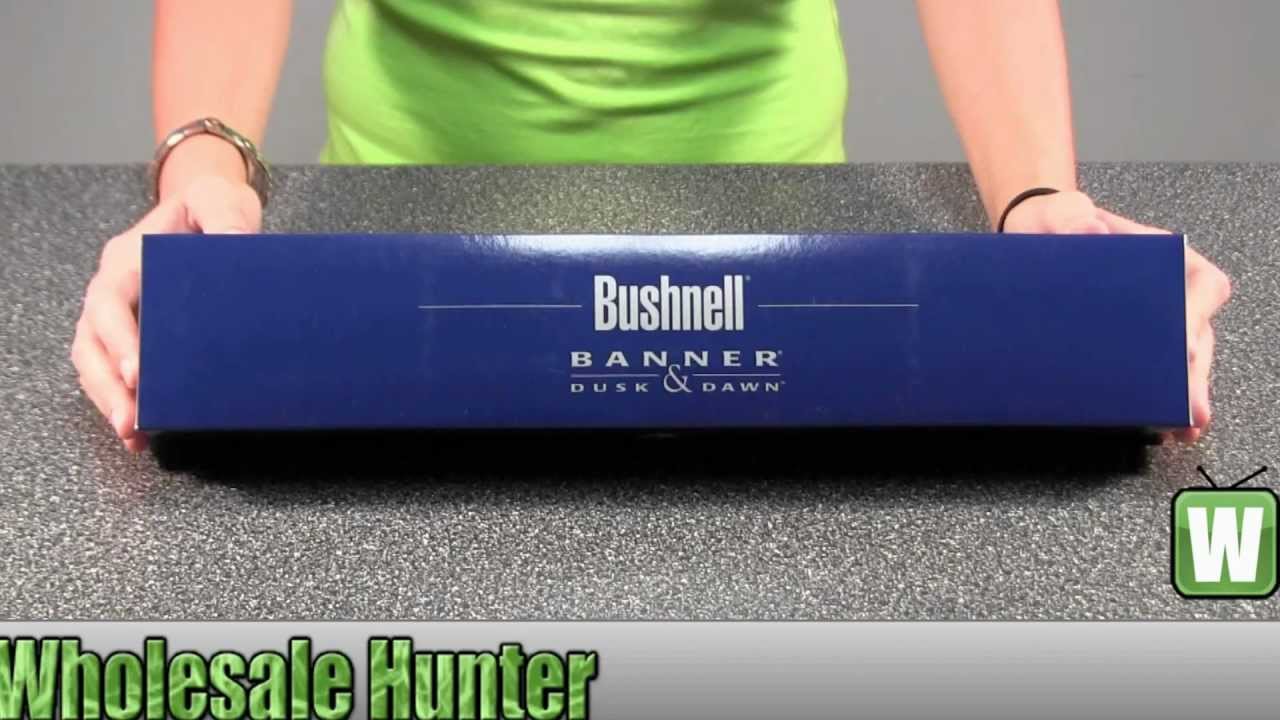 Bushnell Banner Scope 714124 4 12x40 Black Matte Shooting Gaming