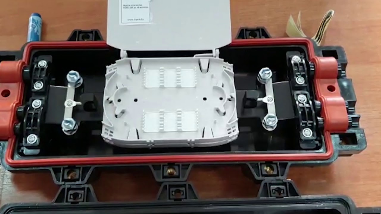 Видеообзор муфты оптической FOSC-48F до 48 волокон ITPARK KZ