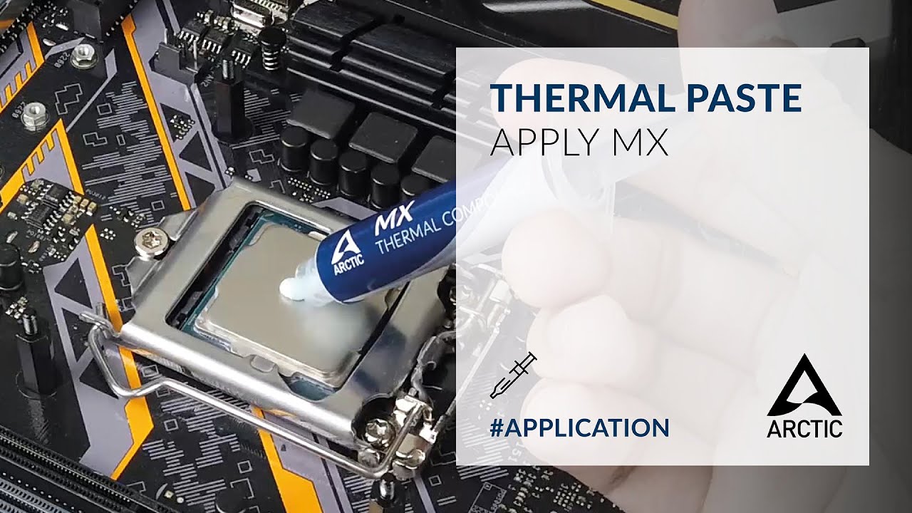 How To Apply MX Thermal Paste