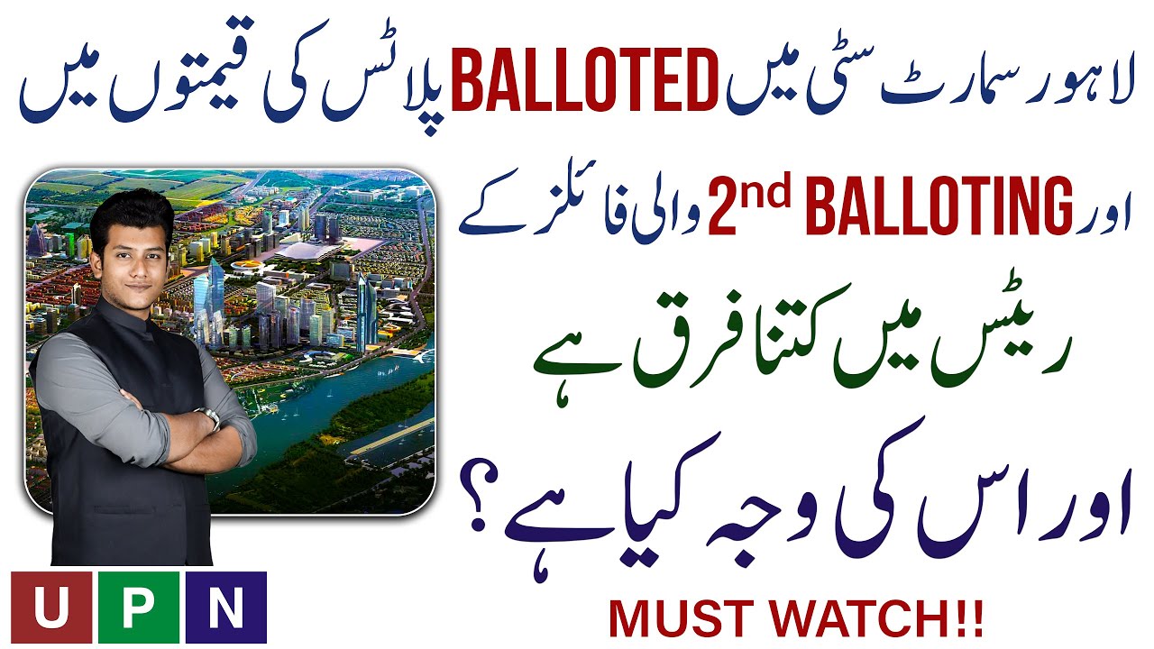 Lahore Smart City | Balloted Plots Prices | 2nd Balloting Files Rates ...