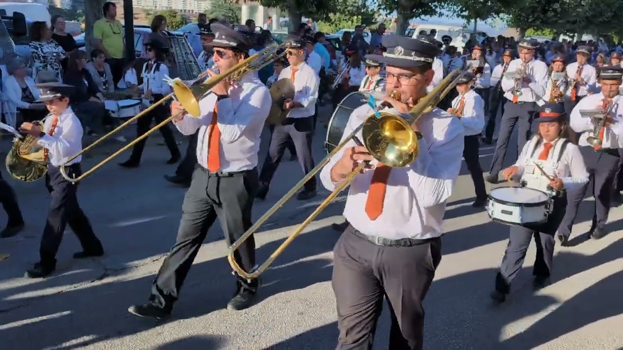 A Banda Musical 81 de Ferreirim na Sra dos Remédios em Lamego em 08 SET 2024