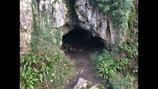 Ancient Cave 14,500 BC Rock Art oldest in Britain Cathole Cave