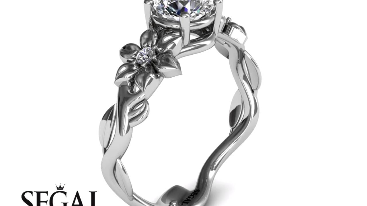 Unique Engagement Ring by Segal Jewelry