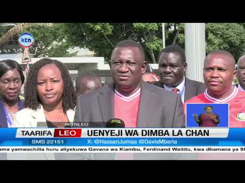 Waziri wa michezo Mvurya asema Kenya ipo tayari kwa dimba la CHAN