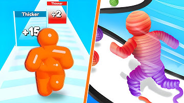 Rope-Man Run vs Tall Man Run - All Level Gameplay Android,iOS - BIG NEW APK UPDATE