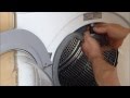 Easy fix for blocked washing machine