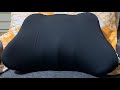 kasney Lumbar Support Pillow, Memory Foam Lumbar Pillow for Lower Back Pain Relief, Back Support Pil
