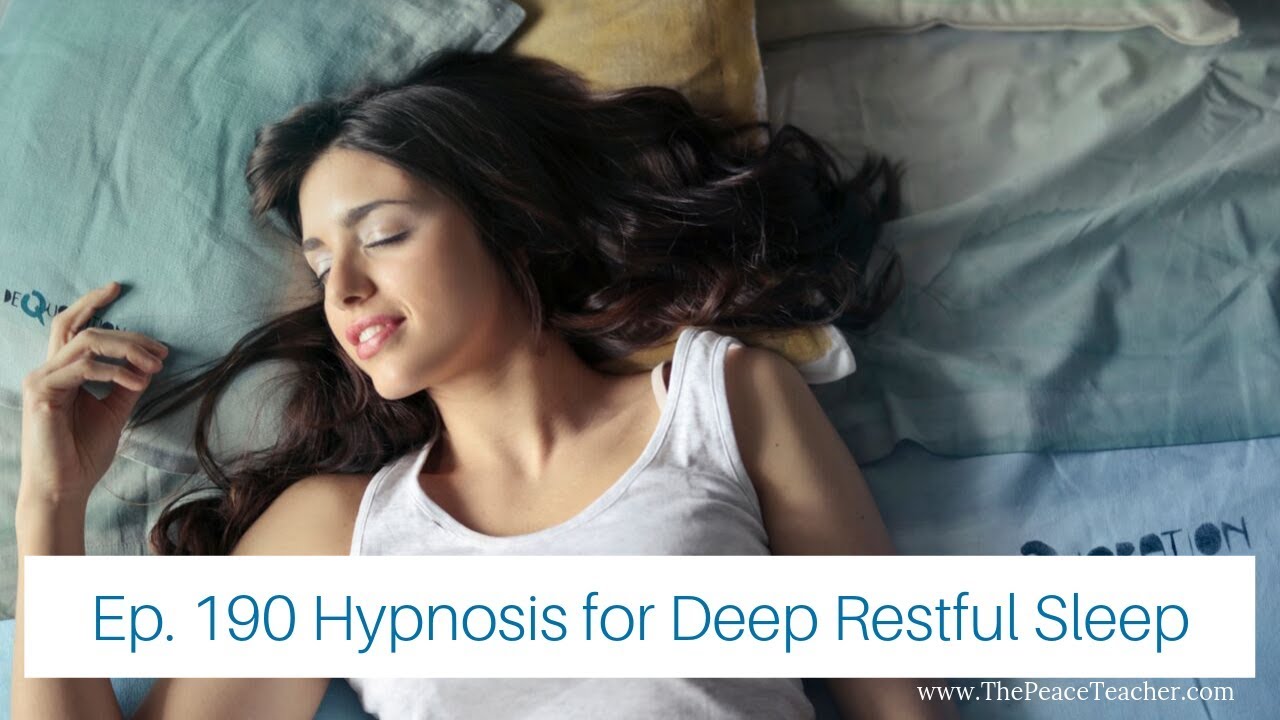 Hypnosis For Deep Restful Sleep Youtube