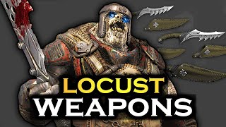 The Vicious LOCUST WEAPONS in Gears of War Lore