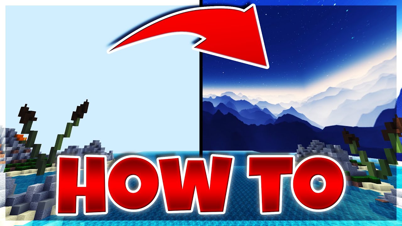 Custom Sky Minecraft Bedrock : OMEGA NEBULA! Custom Sky Texture Pack ...