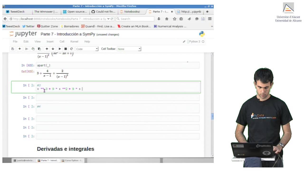 Tutorial de SymPy: Simplificación y manipulación de ... - YouTube