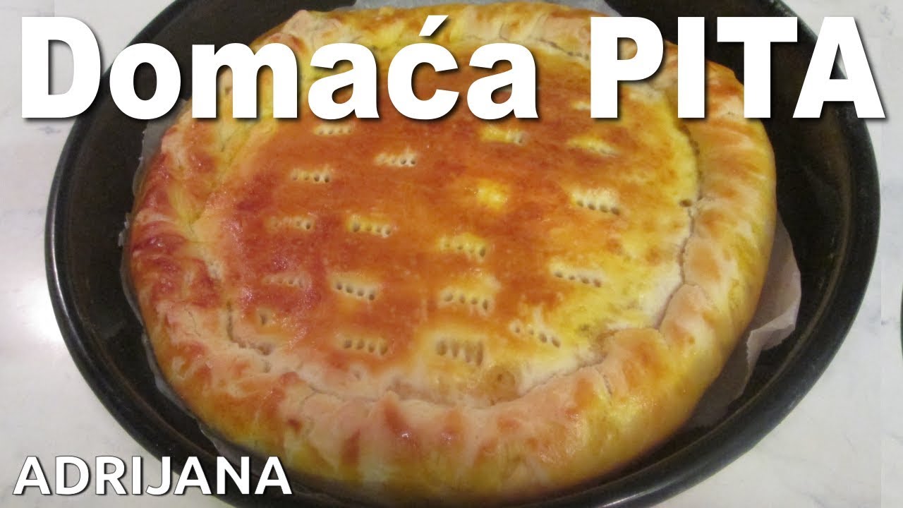 Domaća PITA sa restovanim krompirom i lukom YouTube