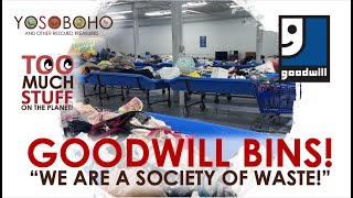 THRIFT WITH US at the Cleveland GOODWILL BINS I turn 16 into over 200
