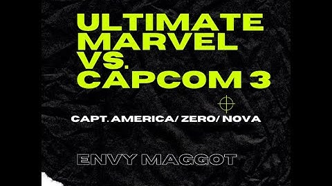 Capt. America/ Zero/ Nova. Arcade mode. Ultimate Marvel vs. Capcom 3.