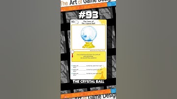Game Design Tips #93 - The Crystal Ball #HolidaysOnShorts #gamedev #shorts