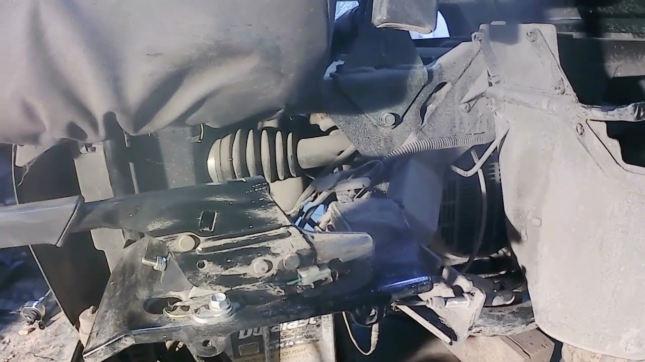 171 Adjusting The Parking Brake On My 2007 Kawasaki 610 Mule! YouTube