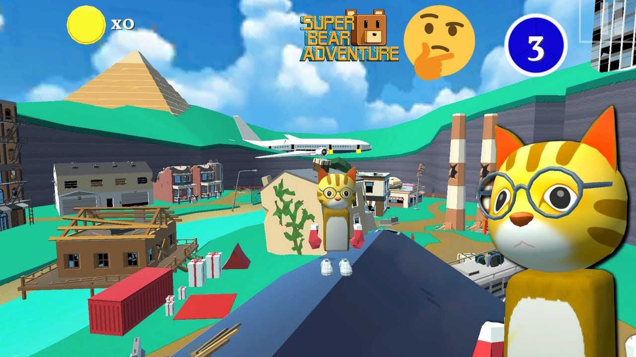 A PIOR IMITAÇÃO DO SUPER BEAR ADVENTURE🔴 jogo do urso, jogando a