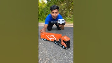 Rc fleet truck trailer Unboxing 🔥
