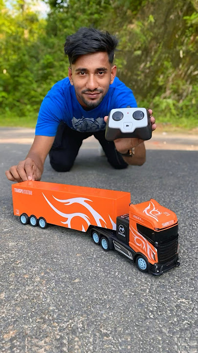 Rc fleet truck trailer Unboxing 🔥