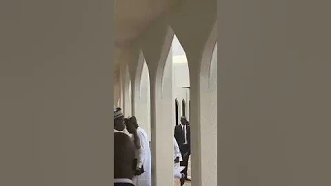 Tinubu Arrive at Aso Rock to Meet APC Governors. #presidentbolatinubu #tinubu  #trending