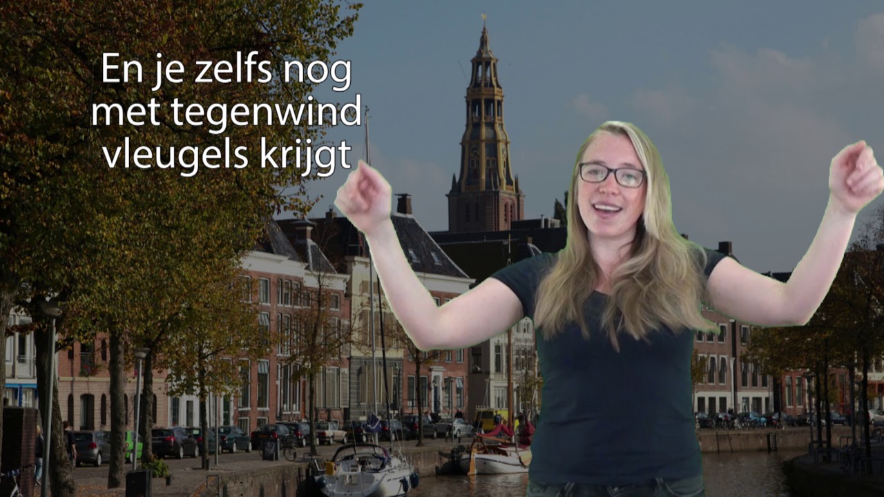 Muziekvertolking NGT: (ode aan) Groningen - Janneke Jager