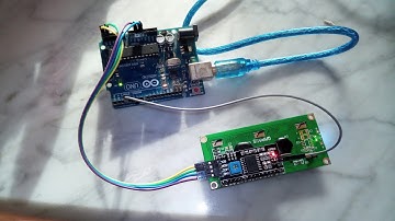 😺 Display LCD I2C (PCF8574T) Arduino "iß Rüben" !!!!