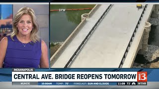 Central Ave. Bridge Reopens Friday