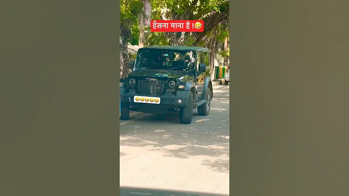 Scorpio N Baap vs Thar 2025 😂  #yunkesh #scorpion #tharroxx #thar #scorpio #1million #shorts