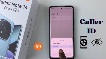 How To Show / Hide Caller ID Number On Redmi Note 14 /14 Pro +