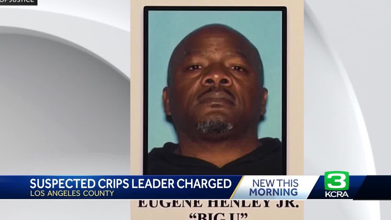 Suspected LA Crips leader accused of murder, human trafficking - YouTube