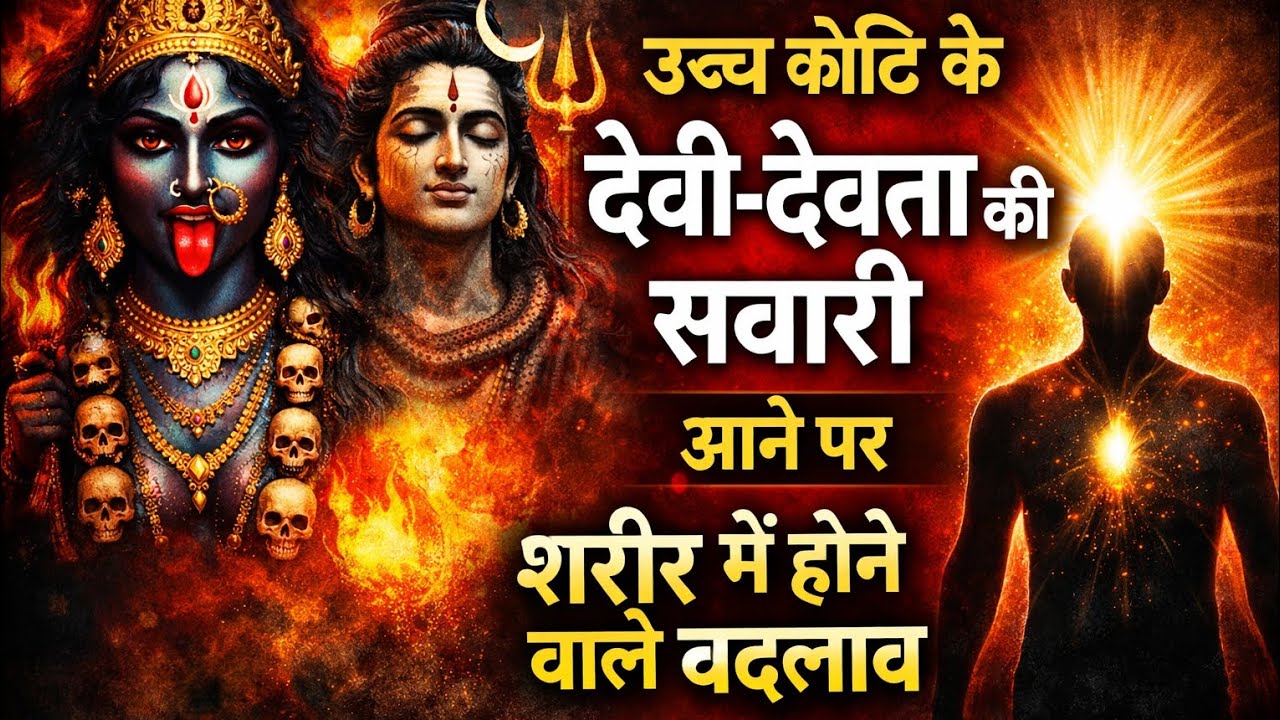 उच्च कोटि के देवी-देवता की सवारी आने पर शरीर में होने वाले बदलाव | Real Anubhav | Maa Kali