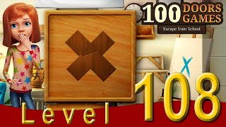 JOGO ESCAPE FROM SCHOOL - 100 DOORS GAMES | 100 PORTAS LEVEL 108 PASSO A PASSO | LVL 108 WALKTHROUGH screenshot 3